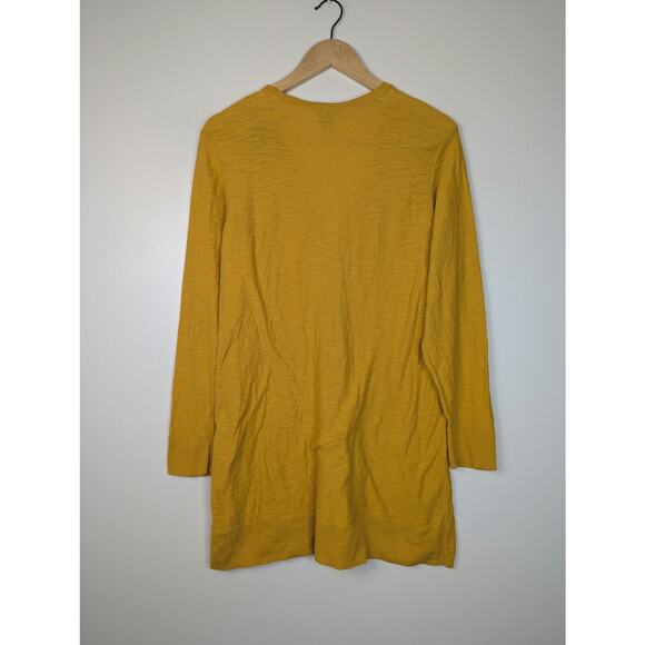 NWOT Torrid Yellow Everyday V-neck Pocket Buttoned Sweater Cardigan - Picture 7 of 7